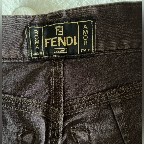 Vintage Authentic Fendi Jeans size 28 - Picture 5 of 14